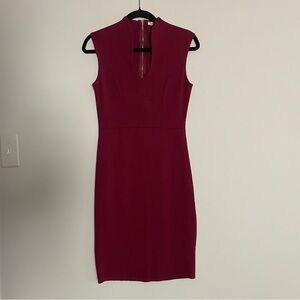 Rolla Coster Women’s Business Burgundy Midi Dress